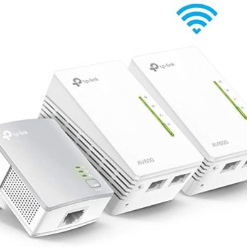 TP-Link TL-WPA4220TKIT v4.0, AV600 2-port Powerline WiFi Extender 3-pack KIT