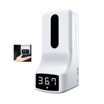 HYDROALCOHOLIC GEL DISPENSER WITH SMART BODY TEMPERATURE METER