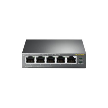 TP-Link TL-SF1005P v1.0, ​5-Port 10/100Mbps Desktop Switch with 4-Port PoE