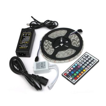 Led Strip SMD 5050 RGB With Power Supply And 44 Key Controller 12V