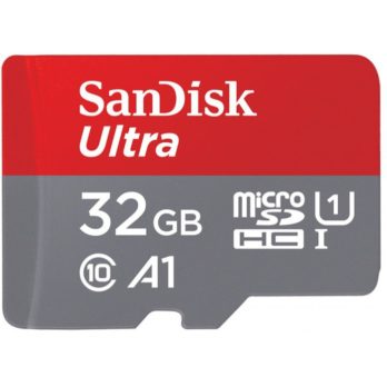 Sandisk Ultra microSDHC 32GB Class 10 UHS-I with Adapter (98MB/s)